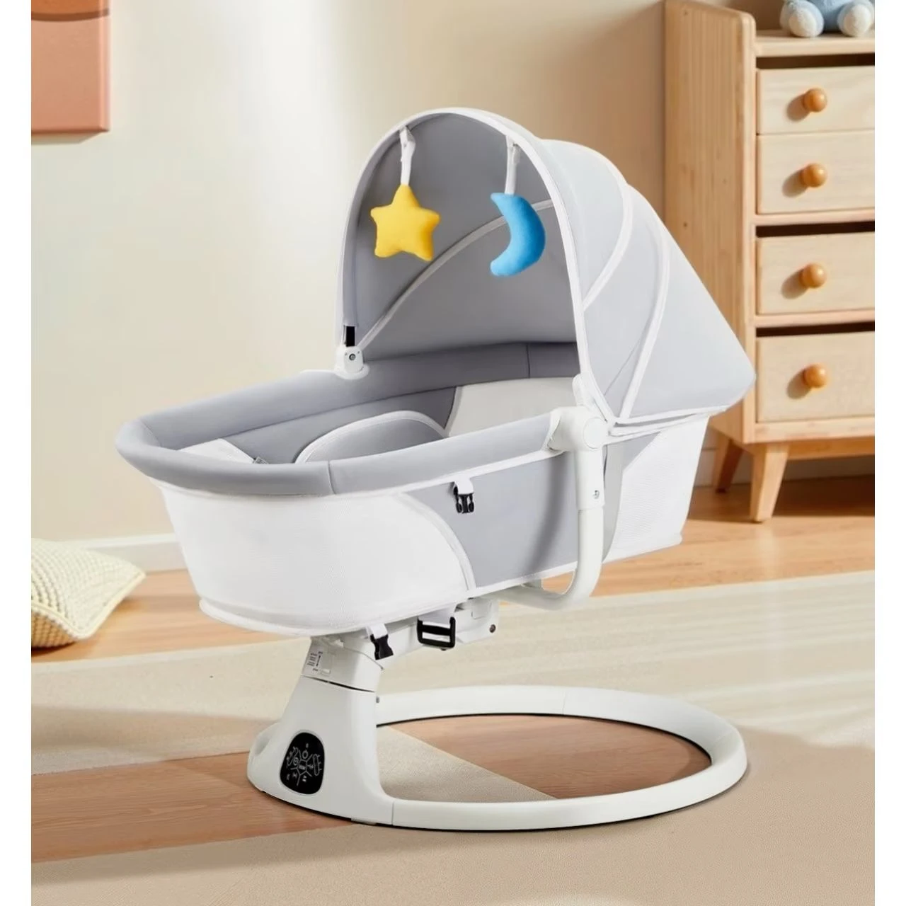 3IN1 Multifunctional Electric Baby Cradle and Swing – Safe, Comfortable & Smart Soothing Solution for Your Baby