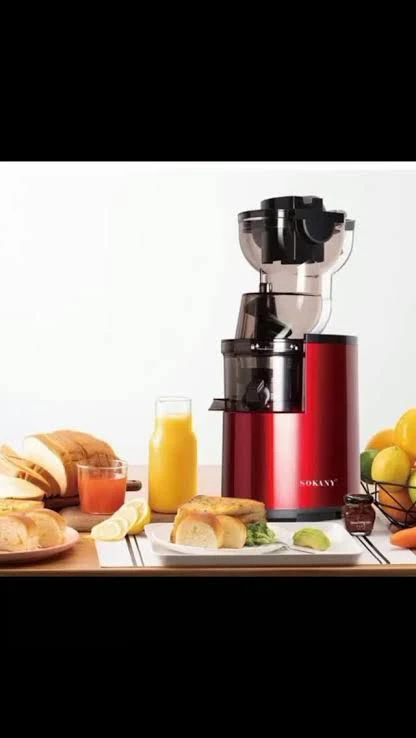 Sokany Slow Juicer - Healthy Juice Maker, Cold Press Juice Machine, Kitchen Juicer, Home Juicer, Fresh Juice Machine, Slow Juicing Machine, Nutrient-Rich Juicer, SOKANY Kitchen Appliances