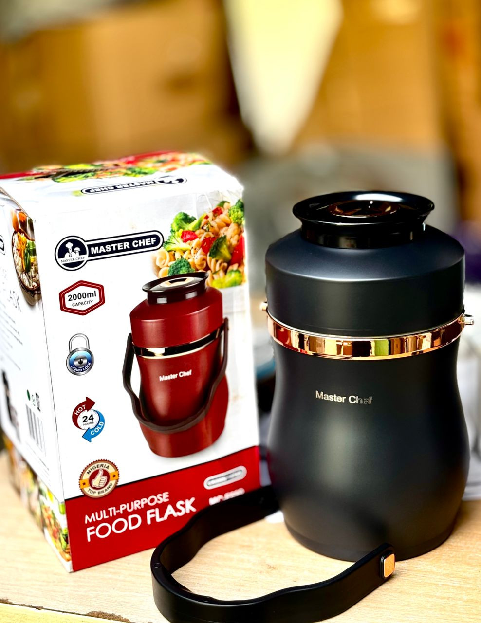MASTER CHEF VACUUM FOOD FLASK  (2L)