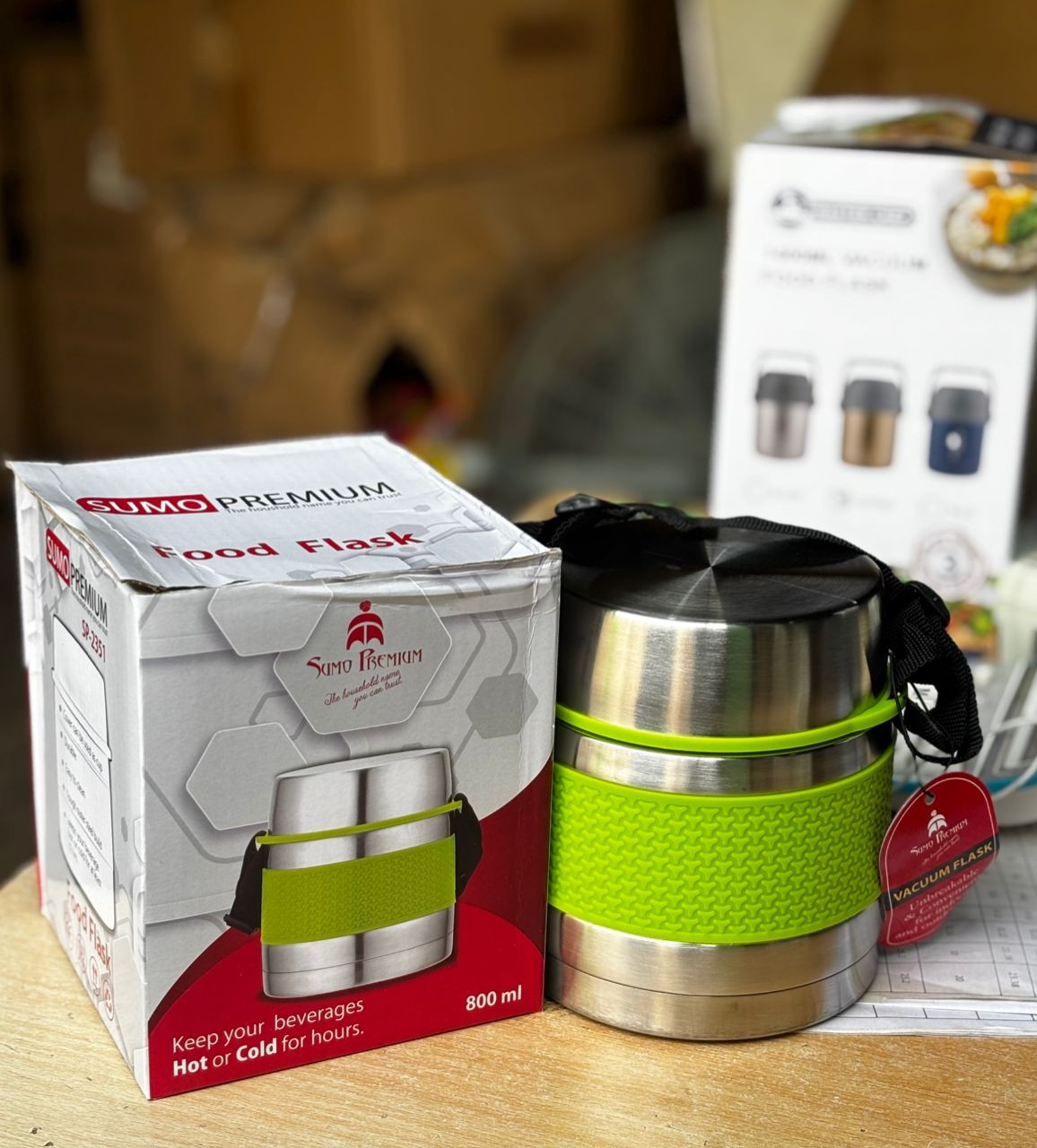 SUMO PREMIUM FOOD FLASK (800ML)