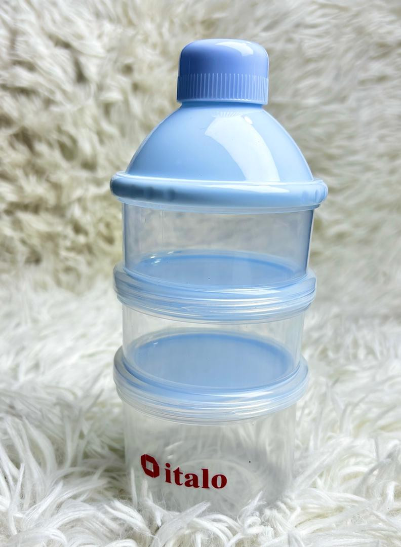 ITALO BABY FOOD CONTAINER - 3LAYER - Italo Baby Container, Baby Food Storage, Baby Essentials, Kids Lunch Box, Food Organizer, Parenting Made Easy, Baby Care, Healthy Meals