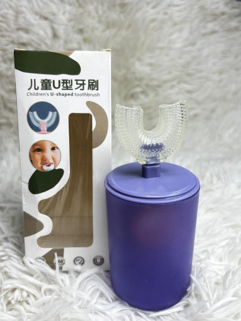 CHILDREN’S U-SHAPED TOOTHBRUSH - Kids Toothbrush, U-shaped Toothbrush, Oral Care For Kids, Baby Essentials, Healthy Smiles, Toddler Care, Dental Hygiene