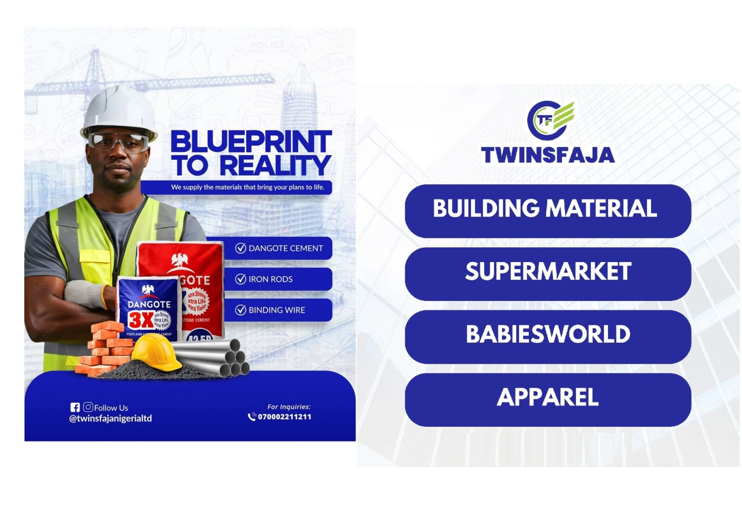 Twinsfaja Nigeria Limited promo