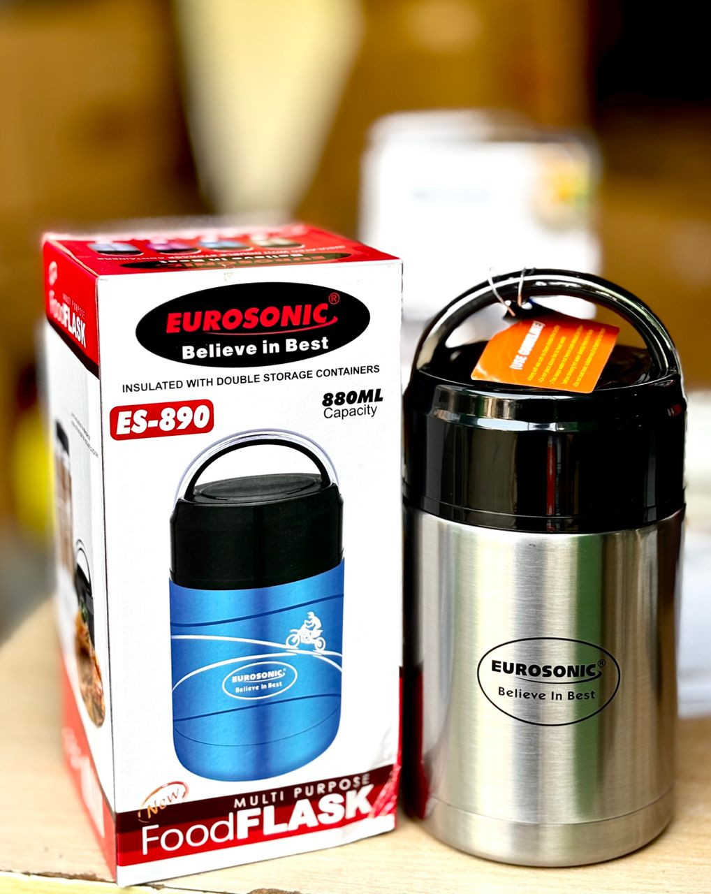 EUROSONIC FOOD FLASK (8.8ML)