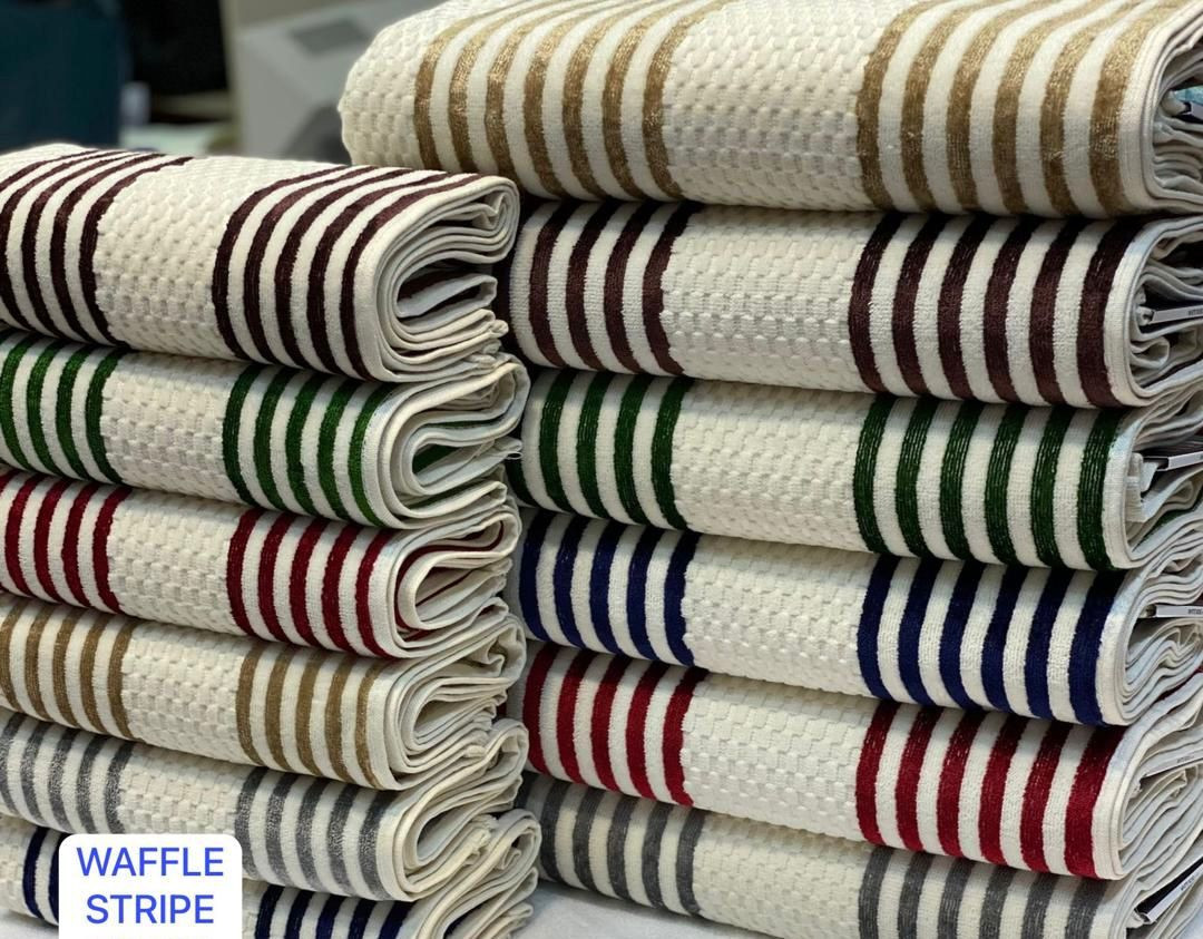 WAFFLE STRIPE TOWEL (80cm*160cm)