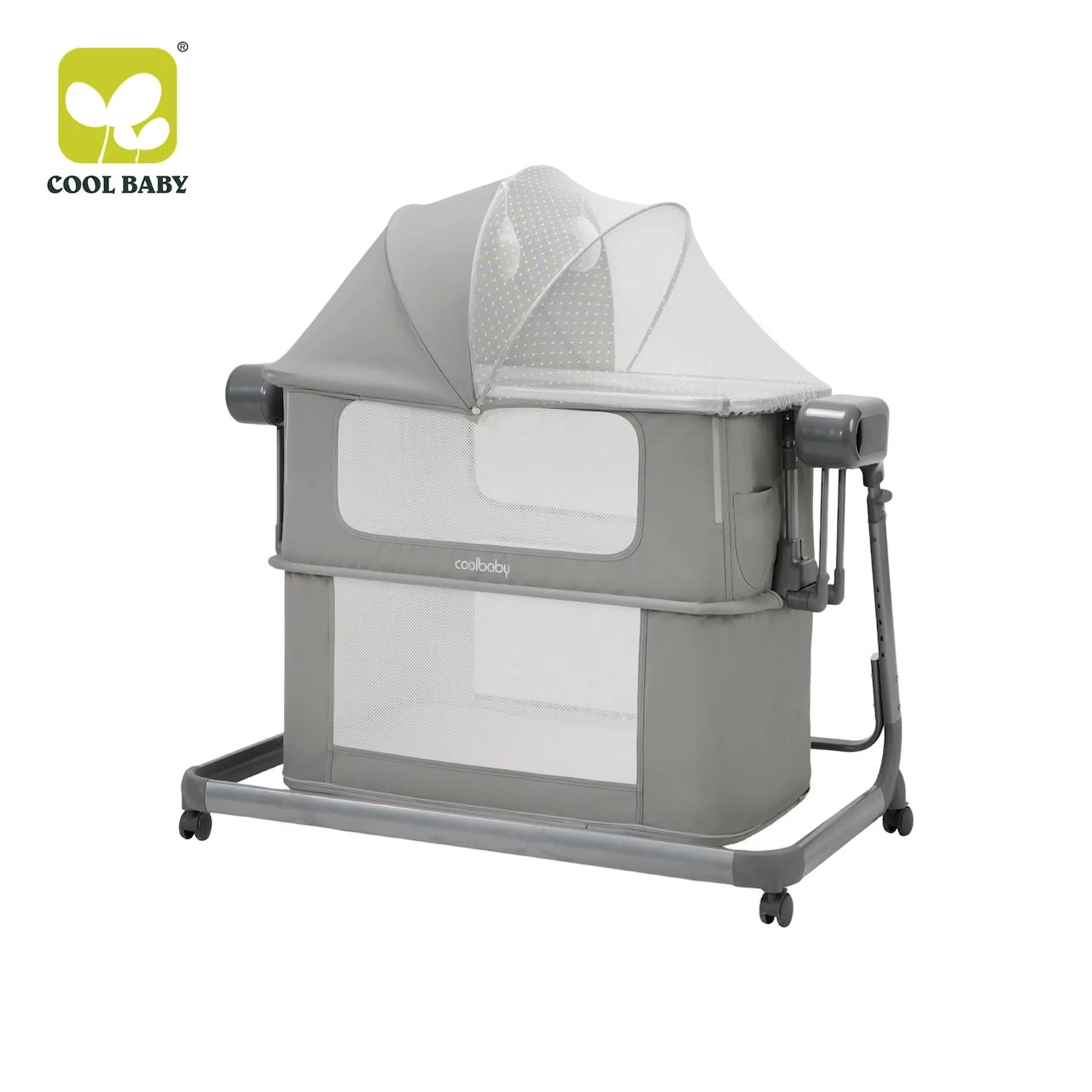 5 in1 Multi-Functional Auto-Swing Bassinet : 5 in 1 Bassinet, Auto Swing Bassinet, Baby Bassinet, Electric Baby Swing, Infant Bed, Baby Crib, Baby Cot, Multifunctional Bassinet, Rocking Bassinet, Port