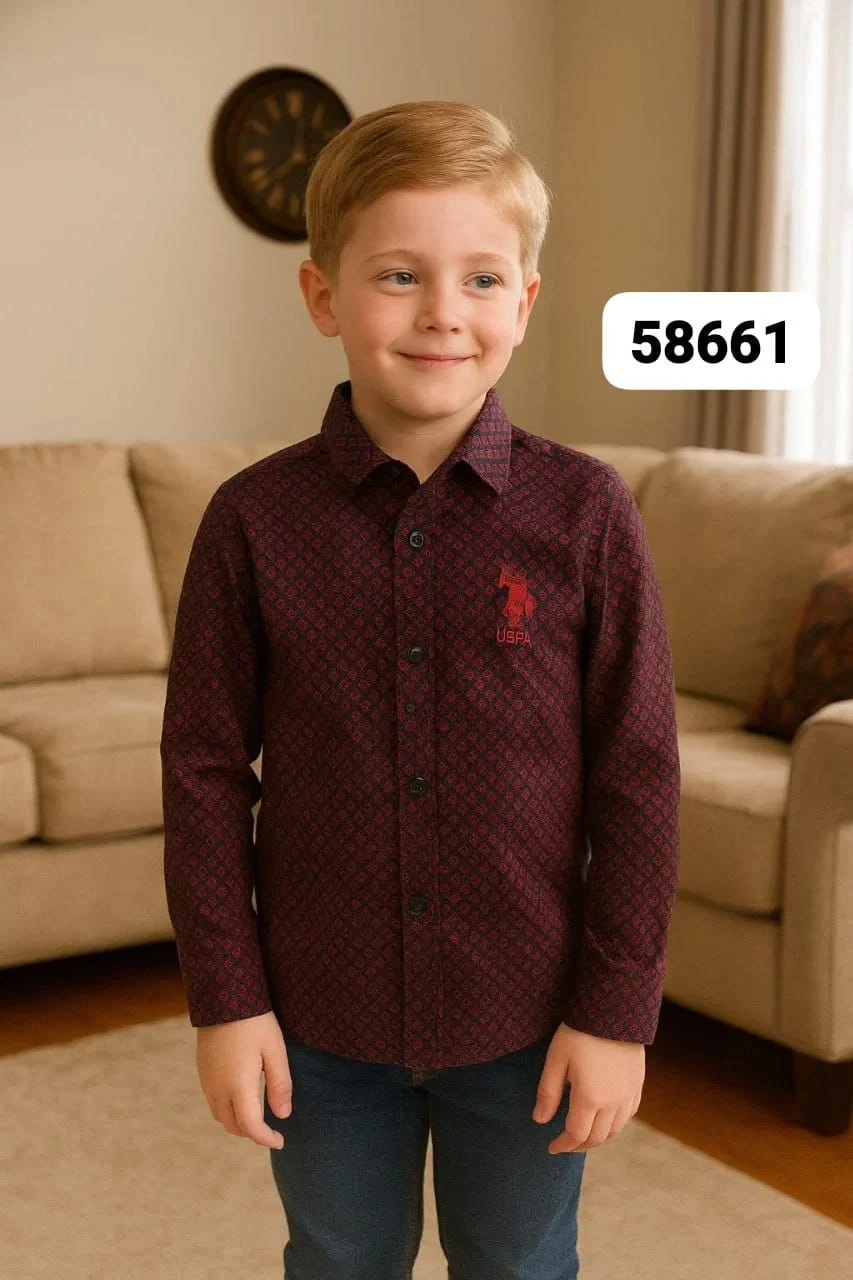 US POLO SHIRT 7-14yrs