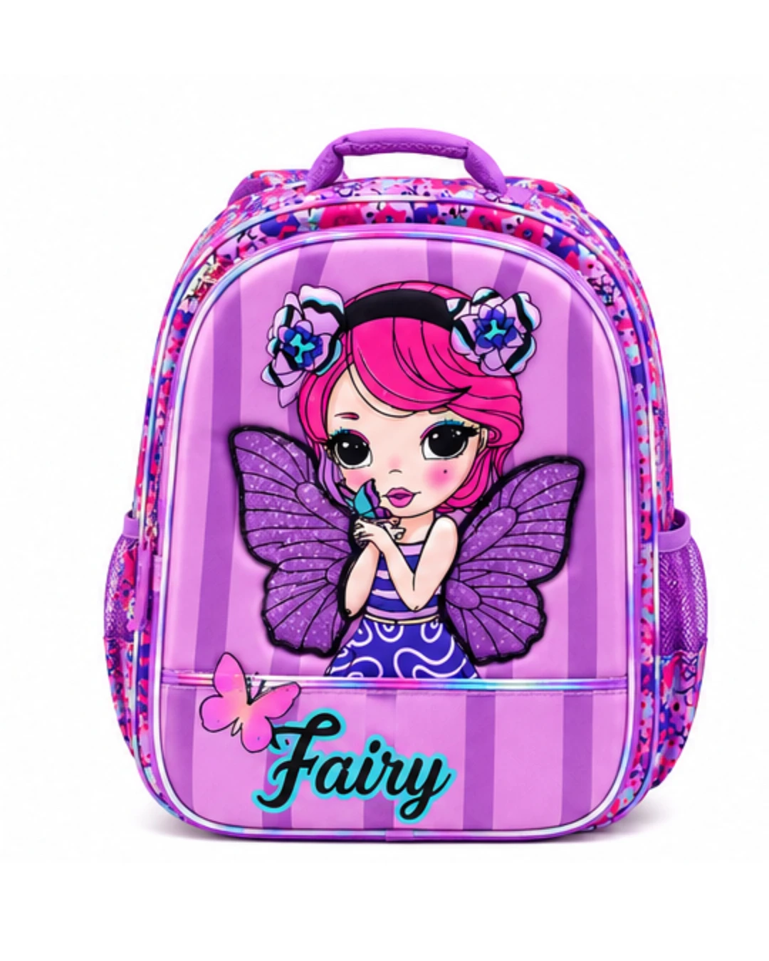 GLOSSY BIRD 3IN1 FAIRY BACKPACK -  Kids Backpack, Kids School Bag, Children Backpack, Kids Bag, School Backpack, 3IN1 Bags