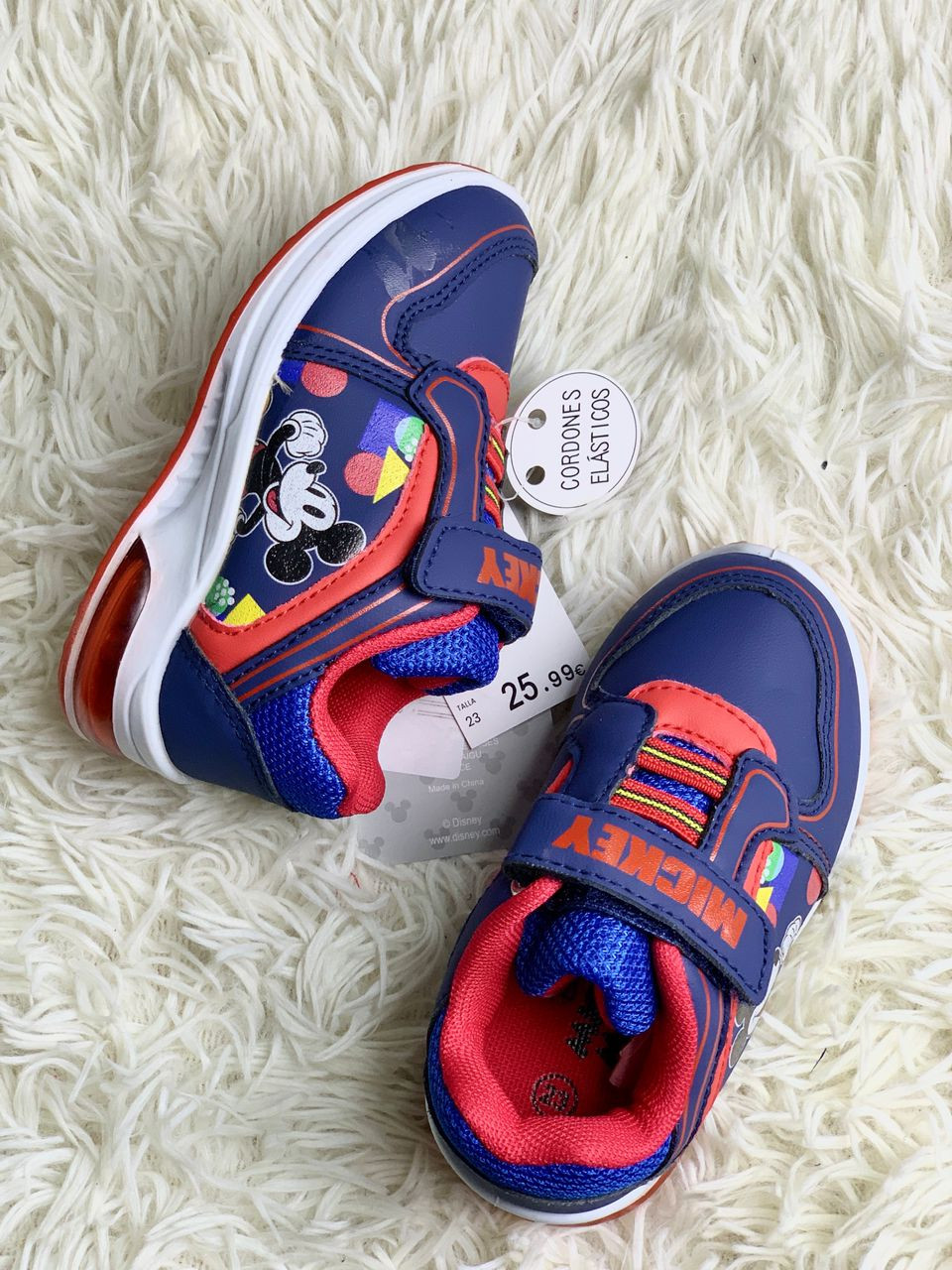 KIDS CHARACTER SNEAKERS (SIZE 23)