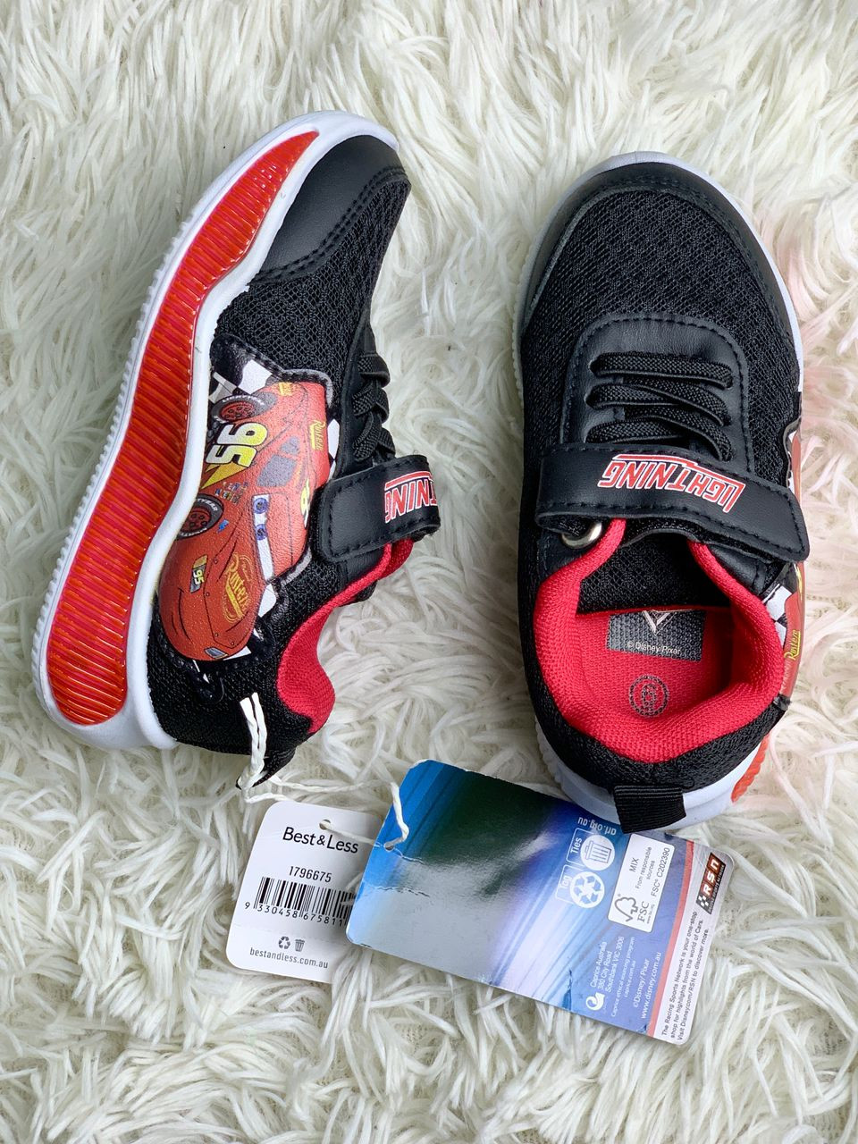 KIDS CHARACTER SNEAKERS (SIZE 22)