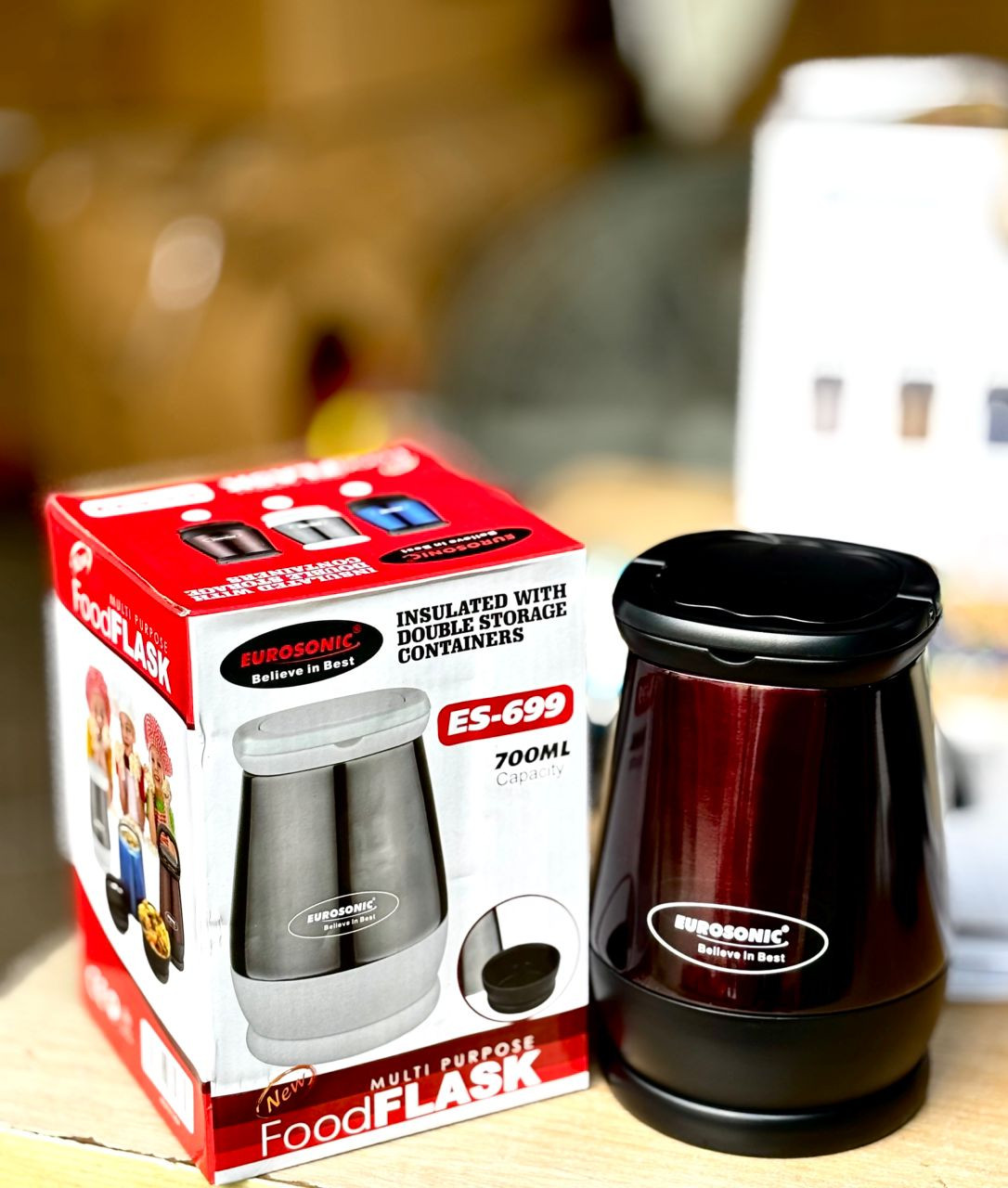 EUROSONIC FOOD FLASK (700ML)