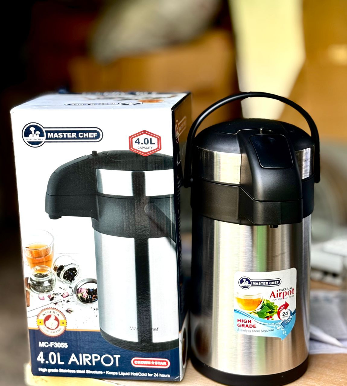 MASTER CHEF VACUUM AIRPOT (4.0L)