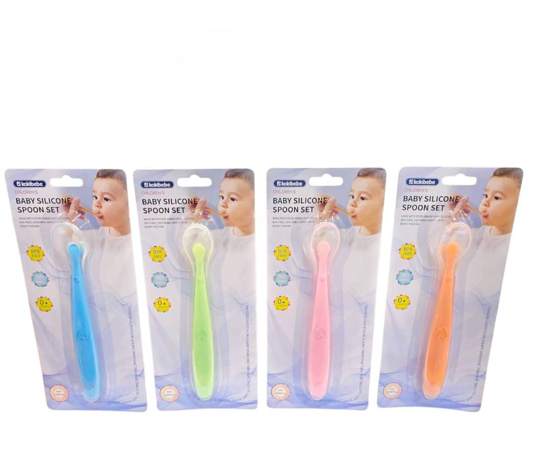 BABY SILICONE SPOON