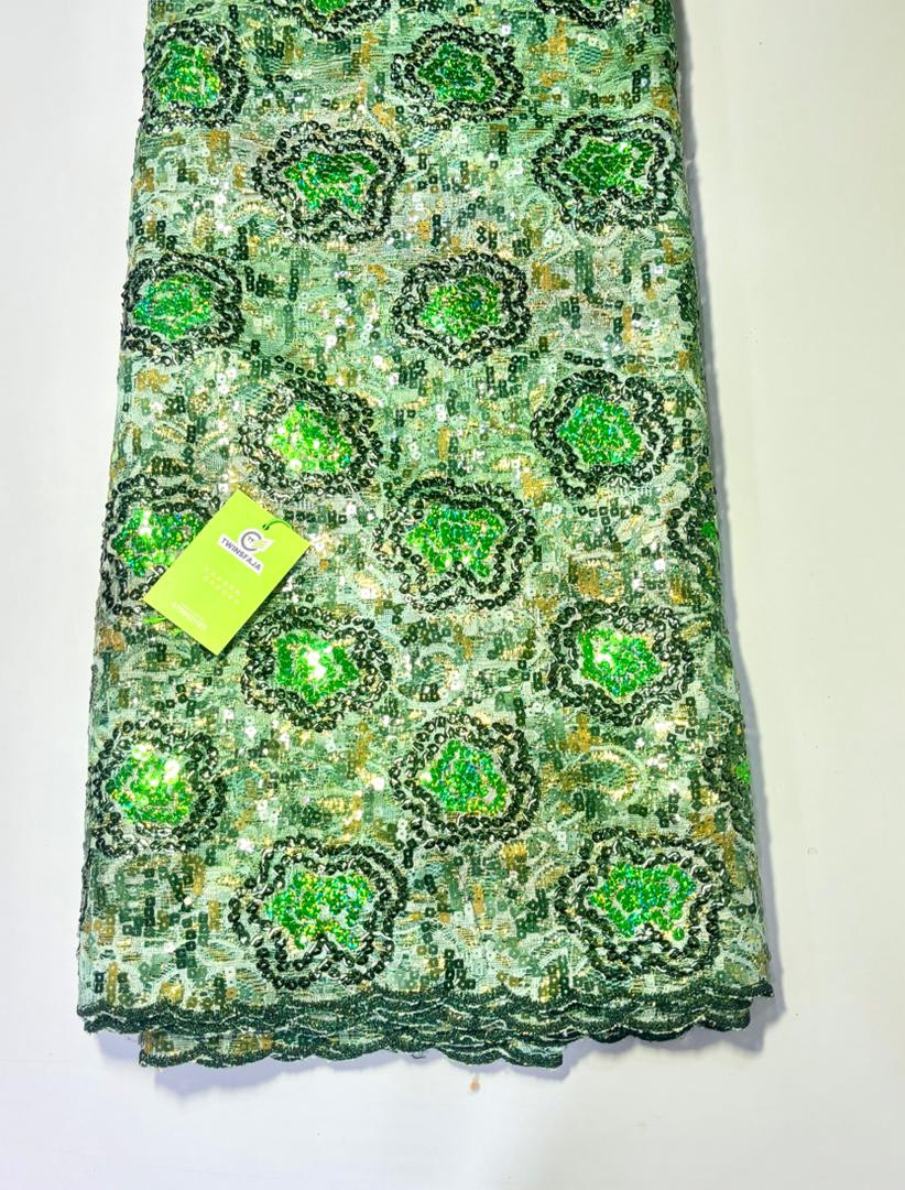 LACE - 5yards - Bridal wear, aso ebi, and luxury fashion designs